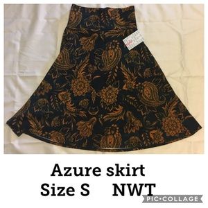 LLR Azure skirt size small NWT